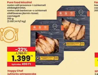 Interspar Pure Food készétel ajánlat