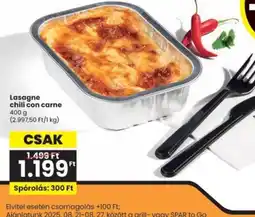 Interspar Lasagne chili con carne ajánlat