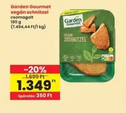 Interspar Garden Gourmet Vegán Schnitzel ajánlat