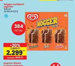 Interspar Nogger multipack jégkrém ajánlat