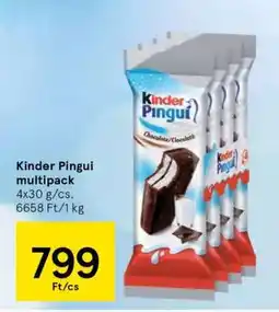 Tesco Kinder Pingui Multipack ajánlat