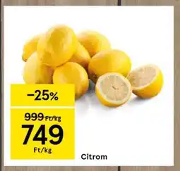 Tesco Citrom ajánlat
