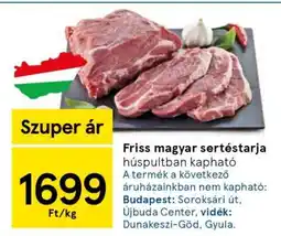 Tesco Friss magyar sertéstarja ajánlat