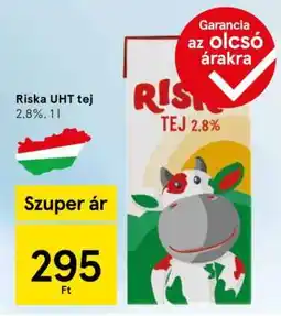 Tesco Riska UHT tej ajánlat