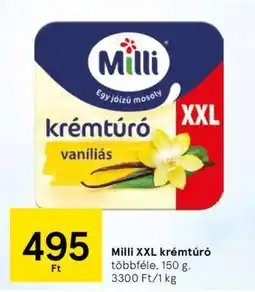 Tesco Milli XXL Krémtúró ajánlat