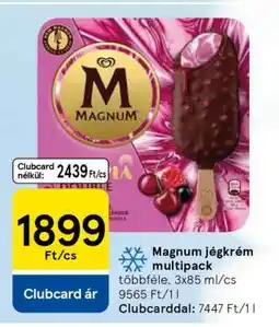 Tesco Magnum jégkrém multipack ajánlat