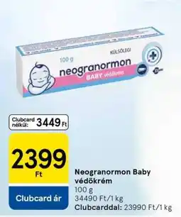 Tesco Neogranormon baby védőkrém ajánlat