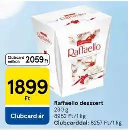 Tesco Raffaello desszert ajánlat