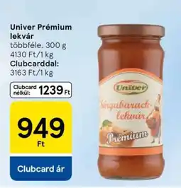 Tesco Univer Prémium lekvár ajánlat