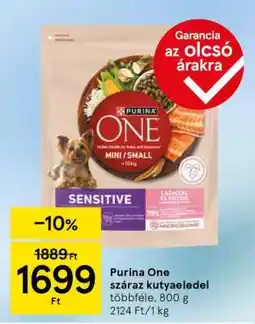 Tesco PURINA ONE Száraz kutyaeledel ajánlat