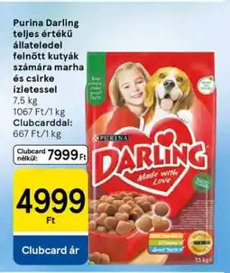 Tesco Purina Darling teljes értékű állateledel ajánlat