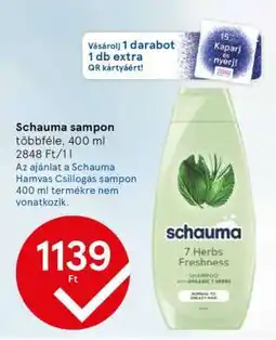 Tesco SCHAUMA Sampon ajánlat