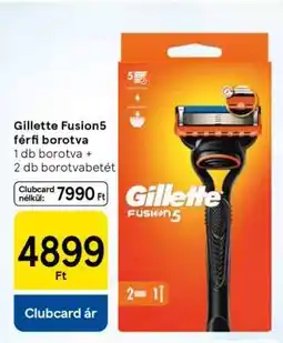 Tesco Gillette Fusion5 férfi borotva ajánlat