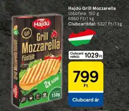 Tesco Hajdú Grill Mozzarella ajánlat