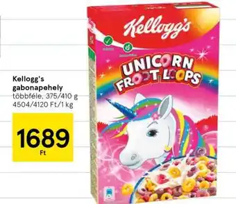 Tesco Kellogg's Gabonapehely ajánlat