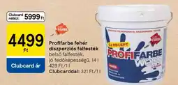 Tesco Profifarbe fehér diszperziós falfesték ajánlat
