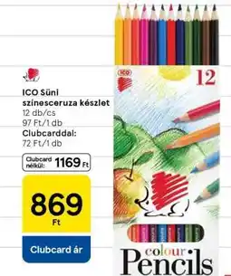 Tesco ICO Süni színesceruza készlet ajánlat