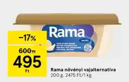 Tesco Rama növényi vajalternatíva ajánlat