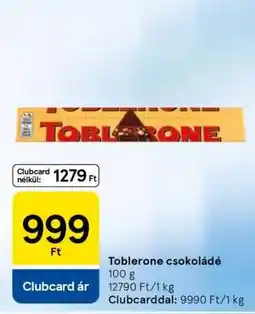 Tesco Toblerone csokoládé ajánlat