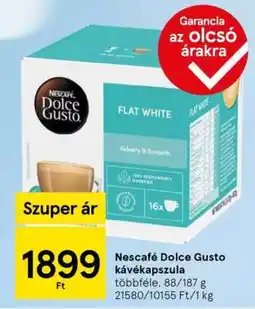 Tesco NESCAFE Dolce Gusto kávékapszula ajánlat