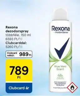 Tesco Rexona dezodorspray ajánlat