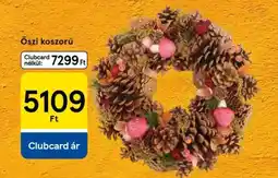 Tesco Őszi koszorú ajánlat