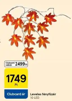 Tesco Leveles fényfüzér ajánlat