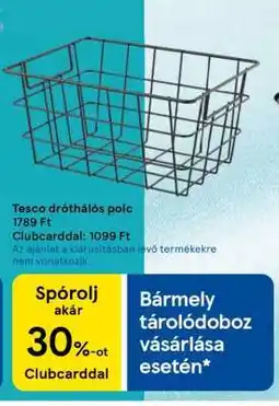 Tesco Tesco dróthálós polc ajánlat