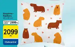 Tesco Díszpárna – Kapibara ajánlat