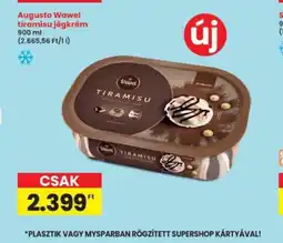Interspar Augusto Wawel tiramisu jégkrém ajánlat