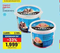 Interspar Capricci Jégkrém ajánlat