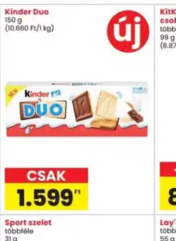Interspar Kinder Duo ajánlat
