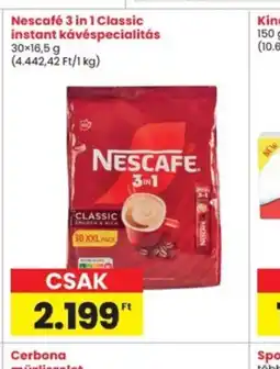 Interspar Nescafé 3 in 1 Classic instant kávéspecialitás ajánlat