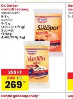 Interspar Dr. Oetker családi csomag ajánlat