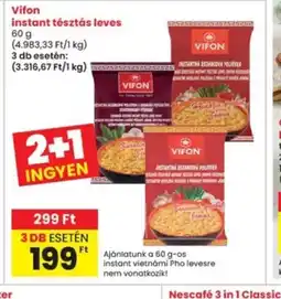 Interspar Vifon instant tésztás leves ajánlat