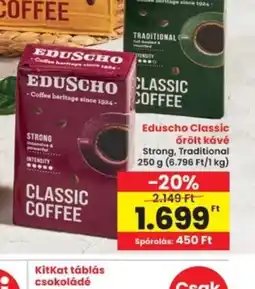 Interspar Eduscho Classic őrölt kávé ajánlat