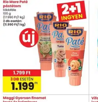 Interspar Rio Mare Paté ajánlat