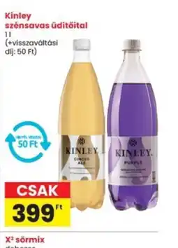Interspar Kinley szénsavas üdítőital ajánlat