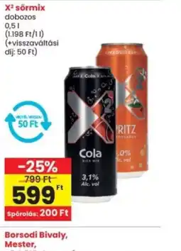 Interspar X² sörmix ajánlat