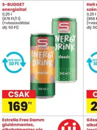 Interspar S-Budget energiaital ajánlat