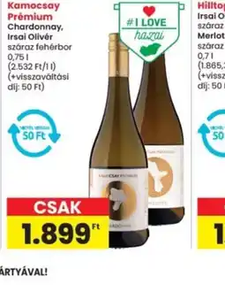 Interspar Kamocsay Prémium Chardonnay ajánlat