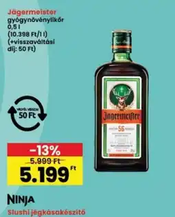 Interspar Jägermeister gygynövénytlikőr ajánlat
