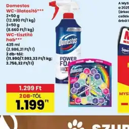 Interspar Domestos WC-illatosít ajánlat