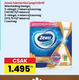 Interspar Zewa háztartási papírtörlő ajánlat