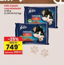 Interspar Felix 4 pack macskaeledel ajánlat