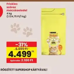 Interspar Friskies száraz macskaeledel ajánlat
