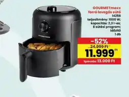 Interspar Gourmetmaxx forr levegős sütő ajánlat