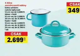Interspar X Alice zománcozott edény ajánlat