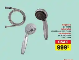 Interspar Gégecső zuhanyfej ajánlat