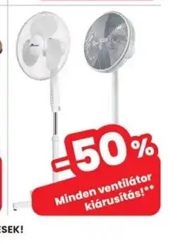 Interspar Minden ventilátor kiárusítás! ajánlat